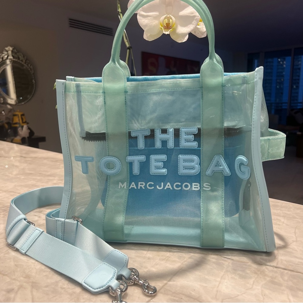 NWT MARC JACOBS THE MESH MEDIUM TOTE BAG